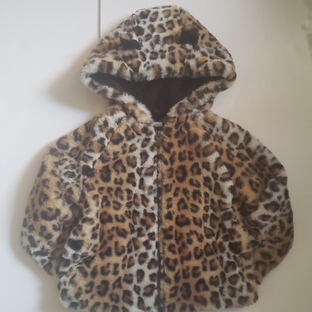 Girls THE GAP Leopard Jacket